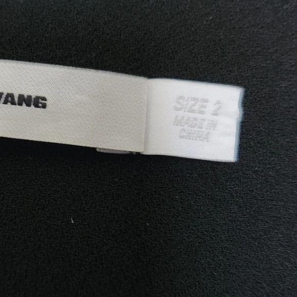 T by Alexander Wang Asymmetric Peplum Blouse - Picture 4 of 8